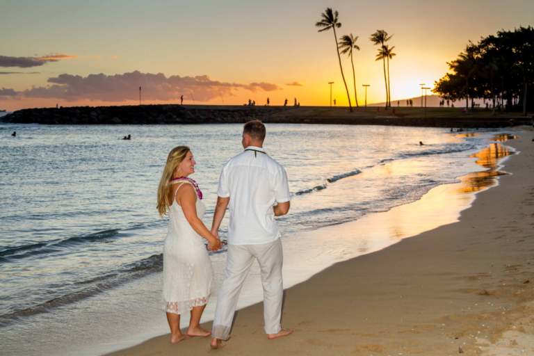 Magic Island Sunset beach walk extremely beautiful view and place for attractive photoshoot
