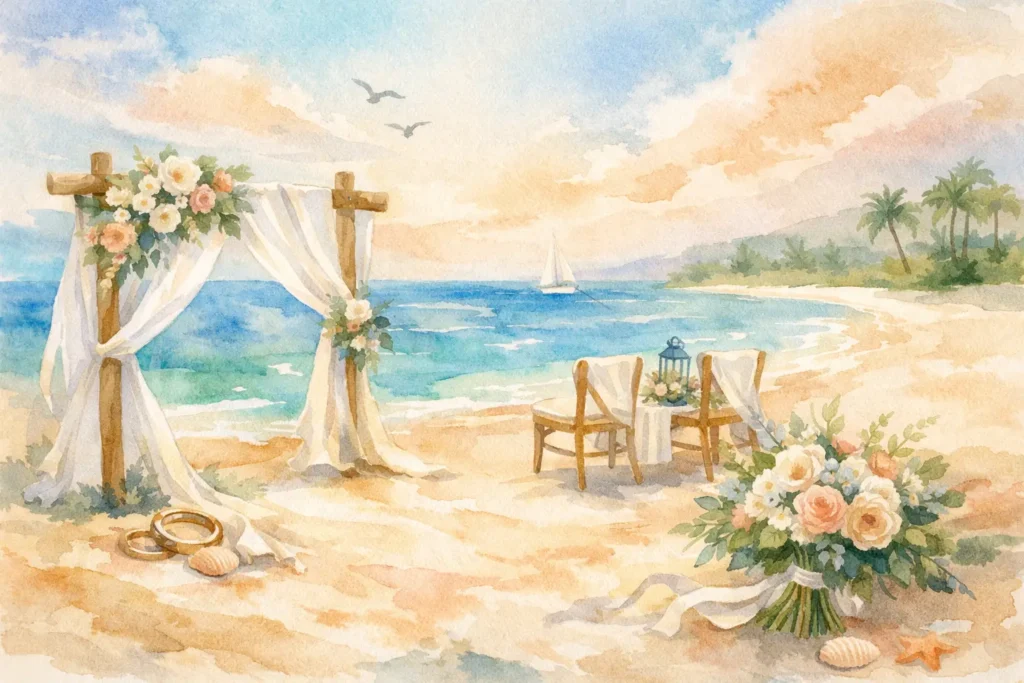 How to Budget Beach Wedding Costs Wisely