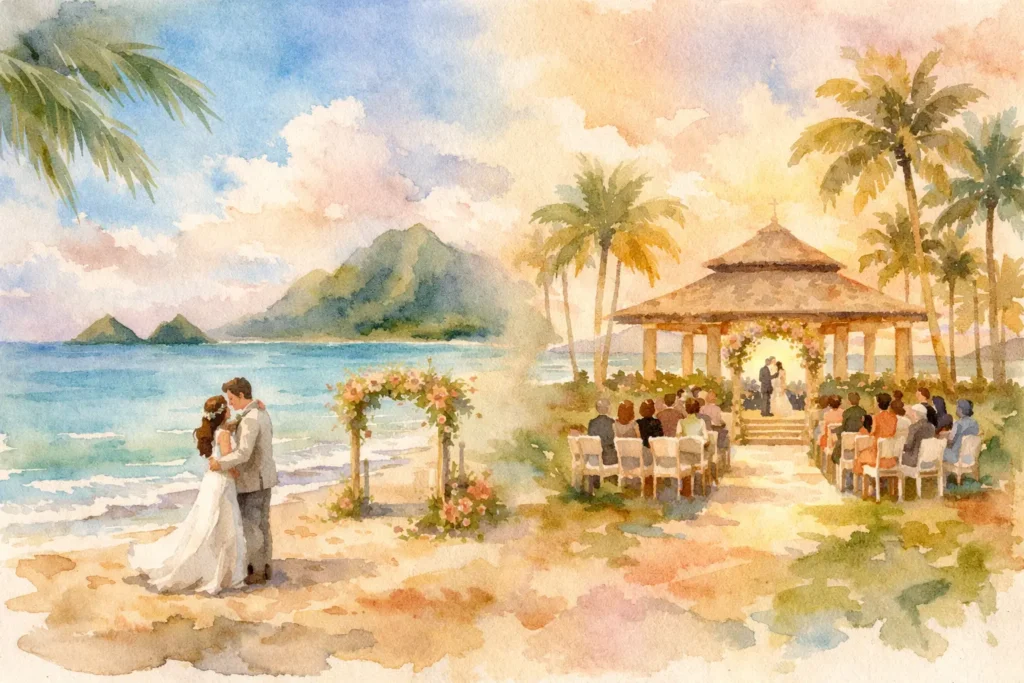 Oahu Elopement Packages vs Resort Weddings