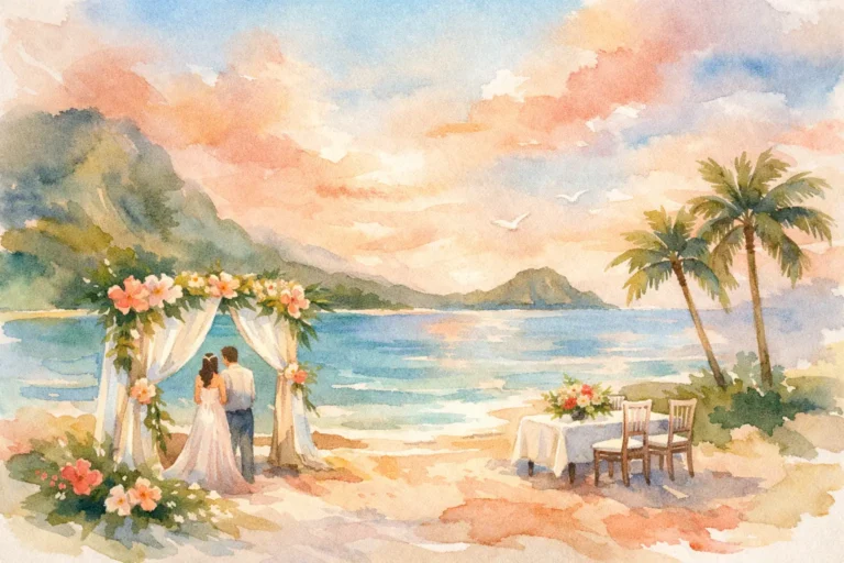 A Small Hawaii Wedding Budget Made Simple