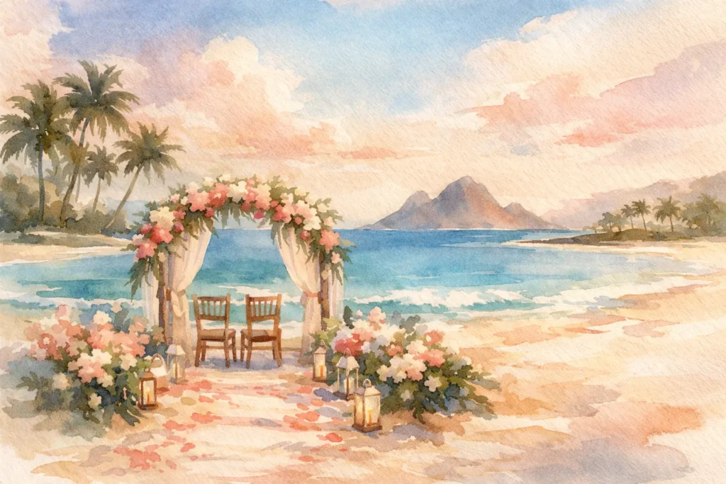 12 Romantic Beach Ceremony Ideas for Oahu