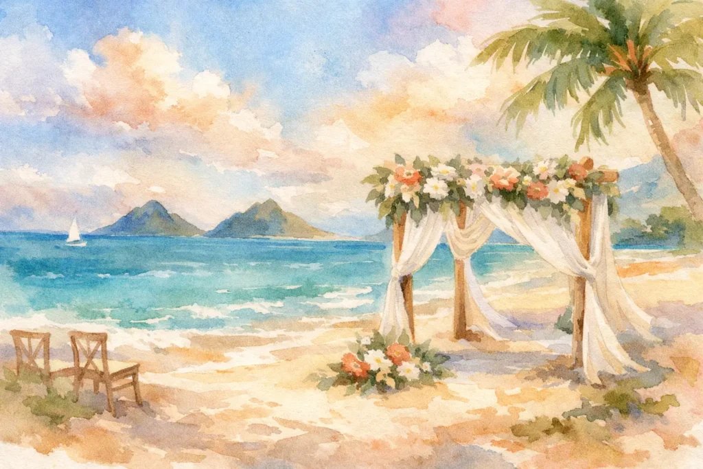 Beach Wedding Etiquette for Oahu Ceremonies