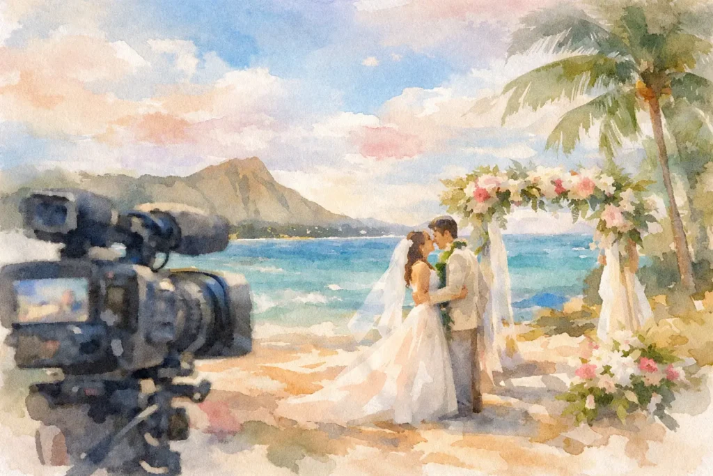How to Add Wedding Videography to Your Oahu Ceremony