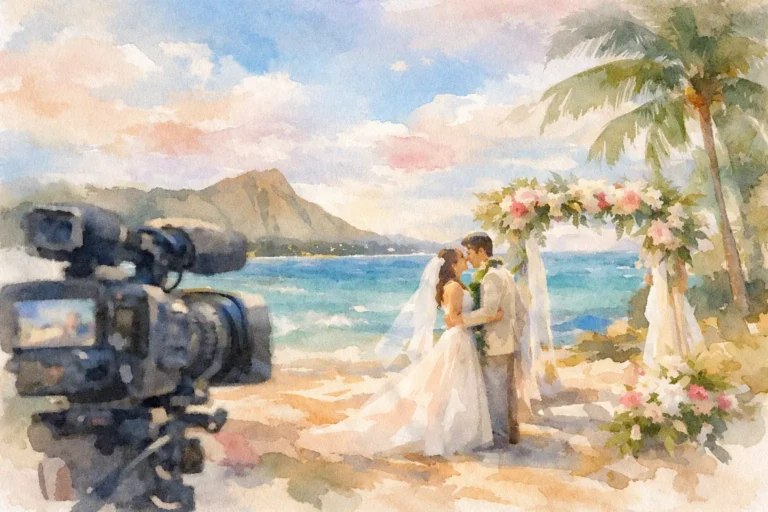 How to Add Wedding Videography to Your Oahu Ceremony