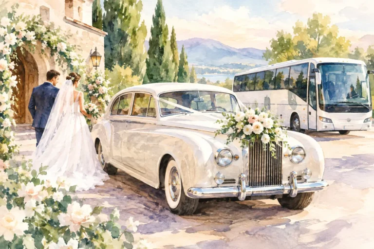How to Arrange Wedding Day Transportation