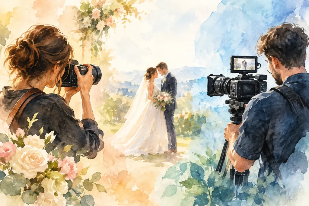 Photography vs Videography for Your Wedding