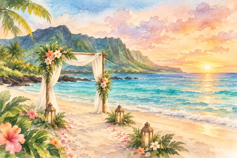 7 Best Beaches for Intimate Ceremonies in Oahu